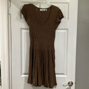 Anthropologie Sparrow smocked sweater dress